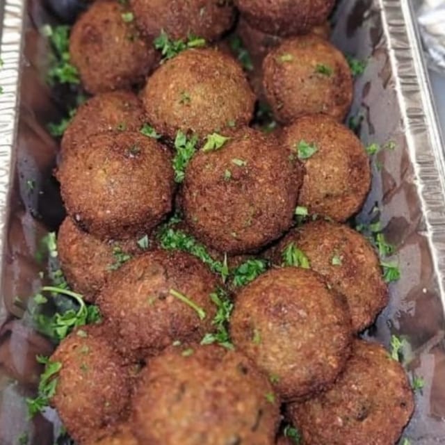 Tray of Falafel.