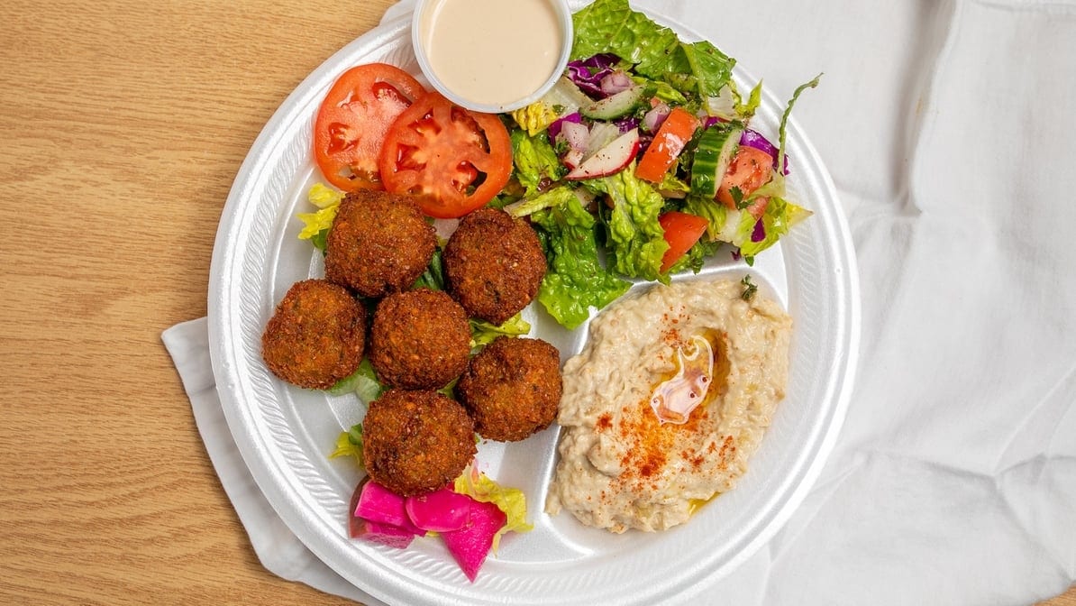 Falafel Plate.
