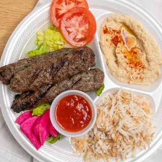 Kofta Kebab Plate